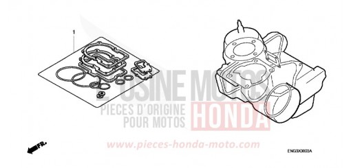 GASKET KIT CR250R4 de 2004